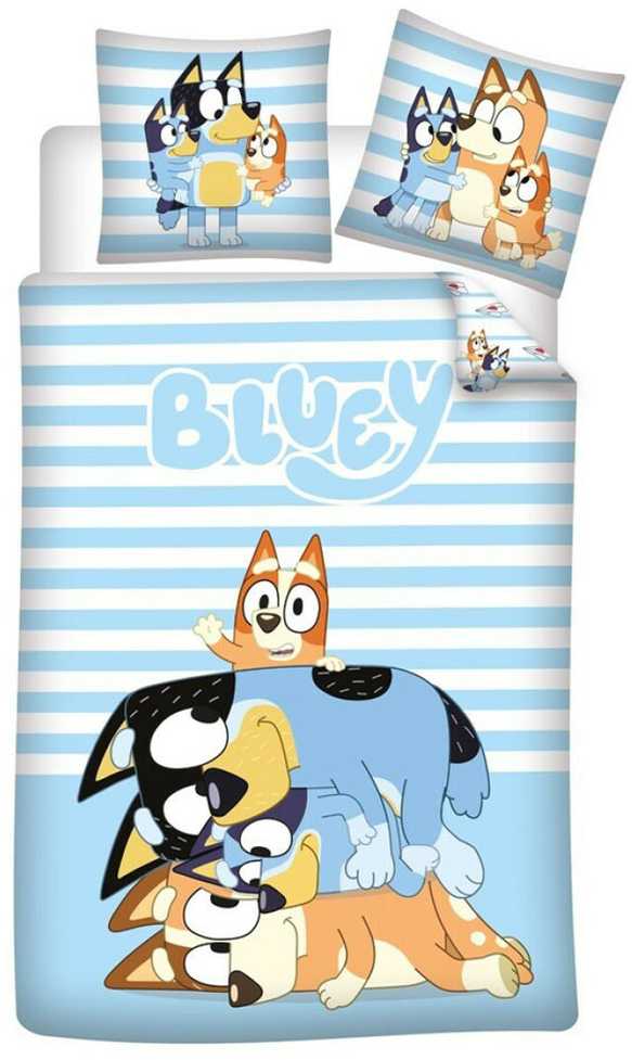 Moose Bluey cotton duvet cover bed 90cm