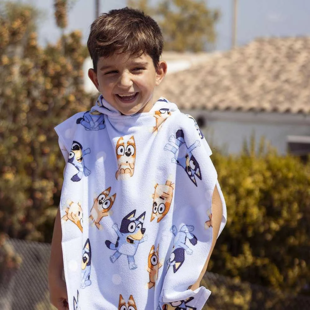Rankšluostis CERDÁ Bluey microfibre poncho beach towel
