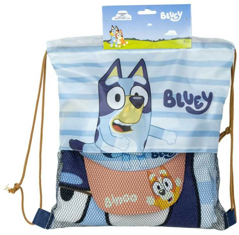 Rankšluostis CERDÁ Bluey set towel + bag + cap