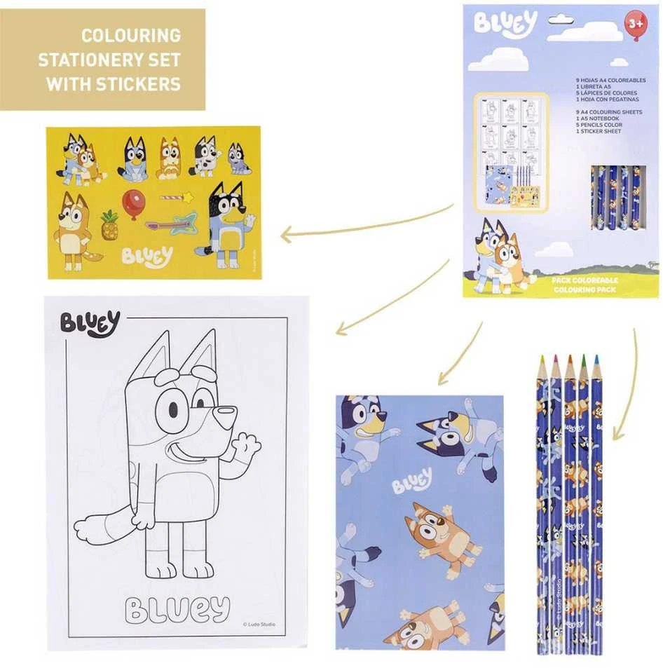 CERDÁ „Bluey“ kanceliarinės prekės, mokyklos aksesuarai