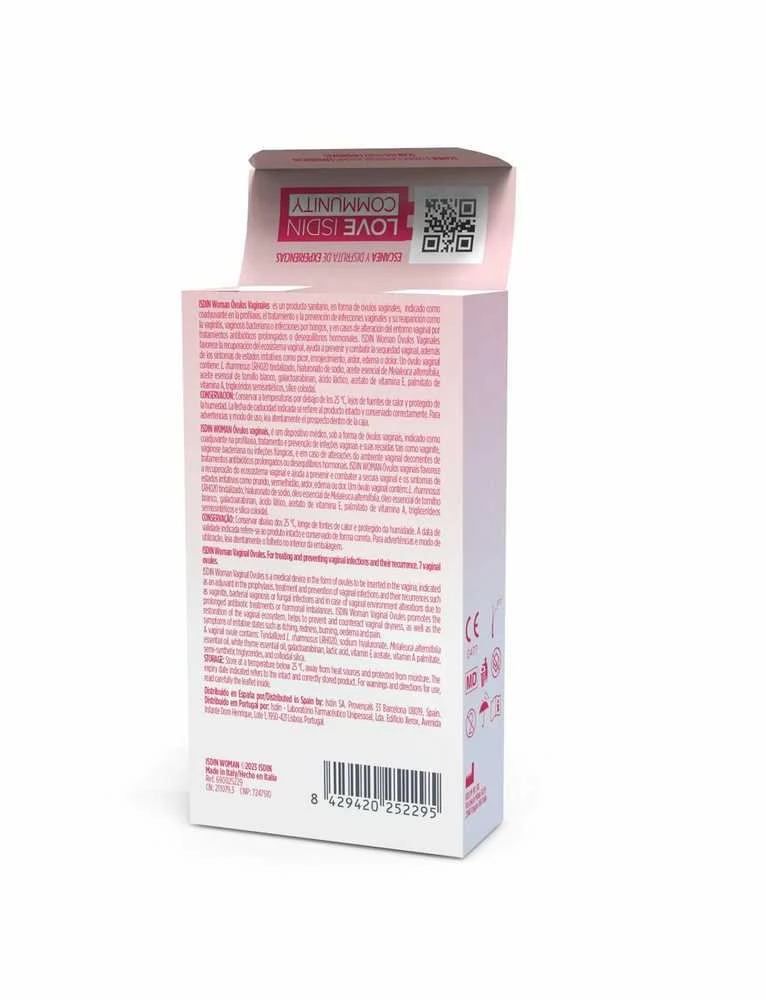 Isdin WOMAN vaginal suppositories 7 u
