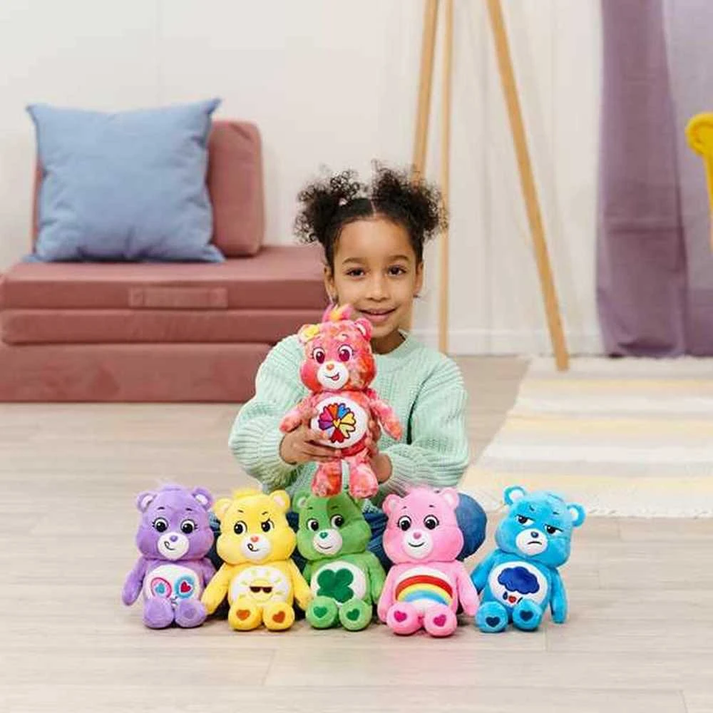 Simba Toys SIMBA pliušinis žaislas „Care Bears“ – sėkmės meškiukas, 35 cm