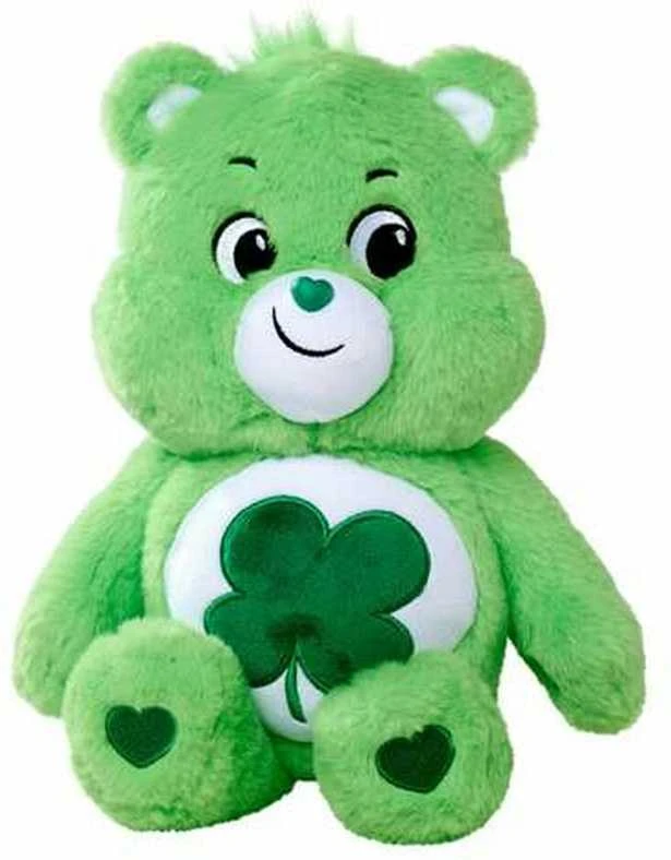 Simba Toys SIMBA pliušinis žaislas „Care Bears“ – sėkmės meškiukas, 35 cm