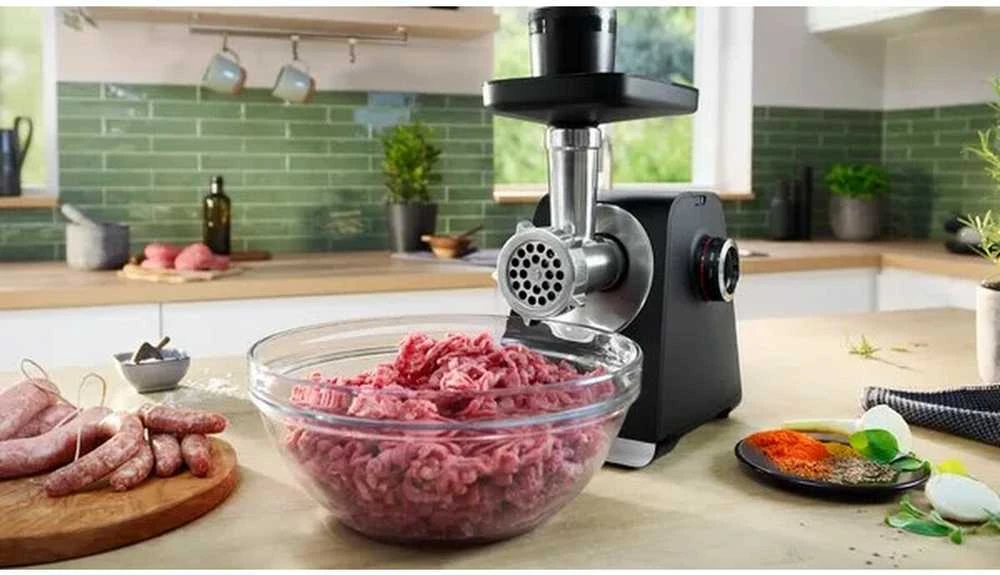 Mėsmalė Bosch Serie 6 MFWS650B mincer 500 W Juodas, Sidabrinis