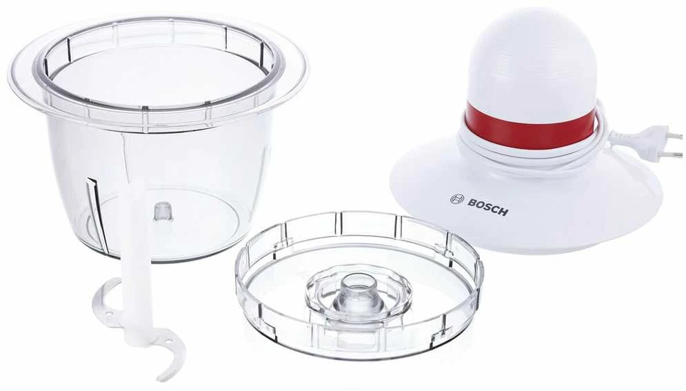 Bosch MMRP1000 Smulkintuvas, YourCollection, 400 W, Baltas, giliai raudona