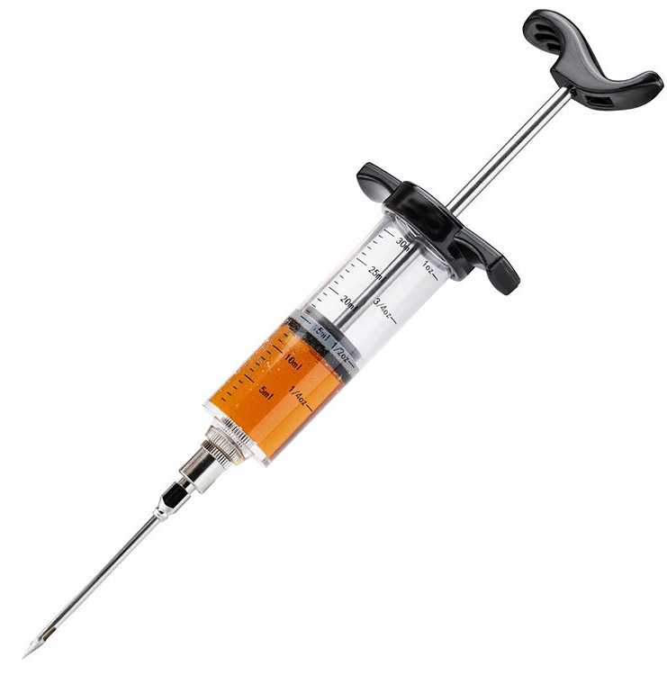 Mėsos švirkštas su trimis adatomis 30 ml