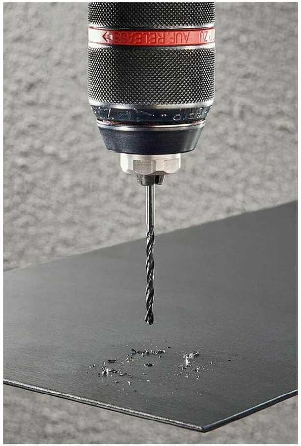 Grąžtas Grąžtų metalui rinkinys Wolfcraft; 2-8 mm; 6 vnt.