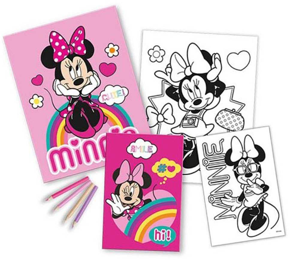 Rinkinys do kolorowania Minnie MN30045 Kids Euroswan