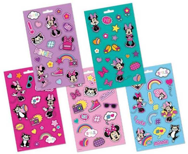 Rinkinys naklejek 92 vnt. Minnie Mouse MN30048 Kids Euroswan