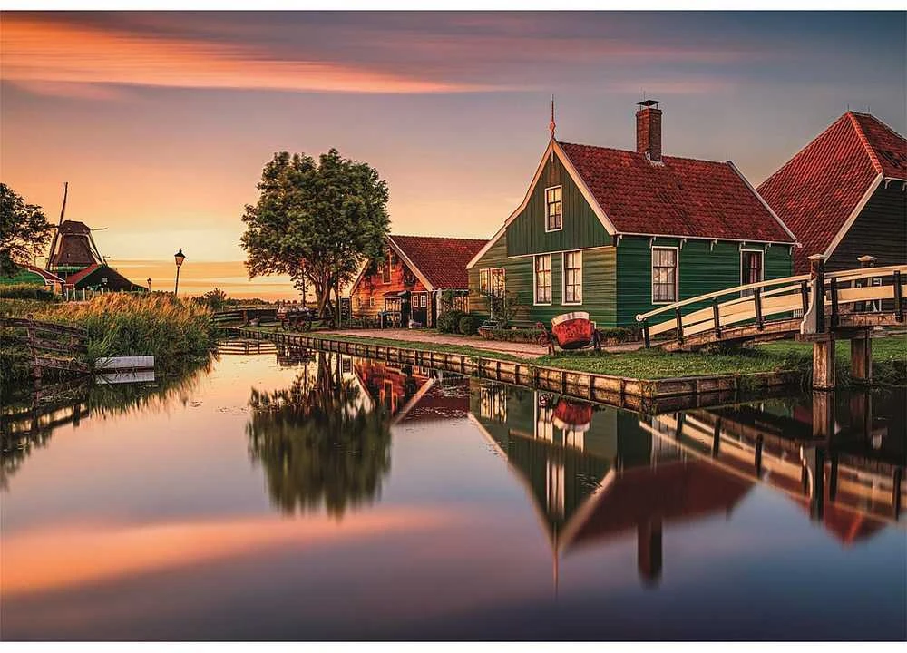 Clementoni Dėlionė 1500 vnt. - Zaanse Schans