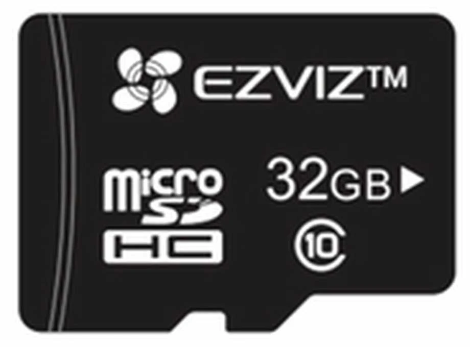 Atminties kortelė telefonui Ezviz 32GB UHS-I 10 klasės išmanioji Micro SD kortelė, tobulai tinkanti Full HD vaizdo įrašams r90mbps/w20Mbps