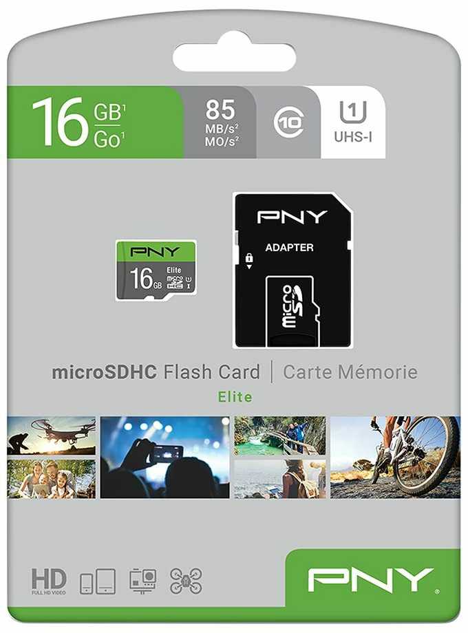 Atminties kortelė MicroSD Kortelė - PNY 16GB UHS-I klasė 10