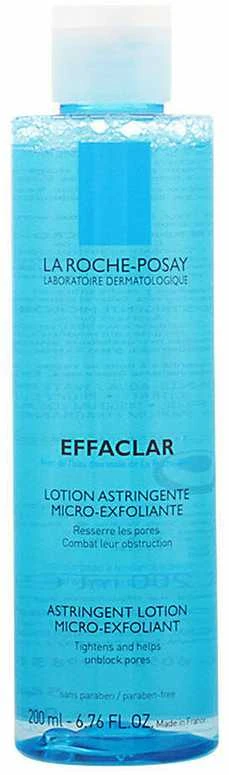 La Roche-Posay Effaclar Astringent Lotion Sutraukiantis losjonas riebiai ir probleminei odai, 200 ml