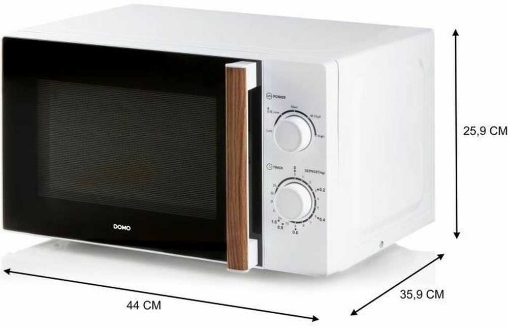 Mikrobangų krosnelė Domo Mikrobangų krosnelė DOMO 700 W 20 L