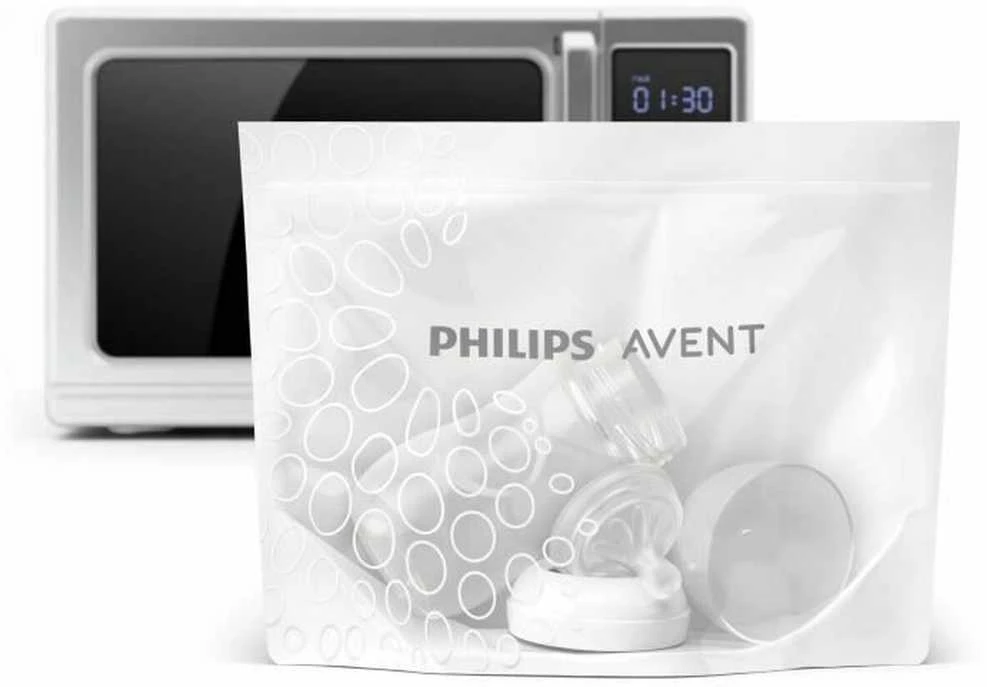 Philips "Avent" mikrobangų krosnelės sterilizatoriaus maišelis 5 vnt