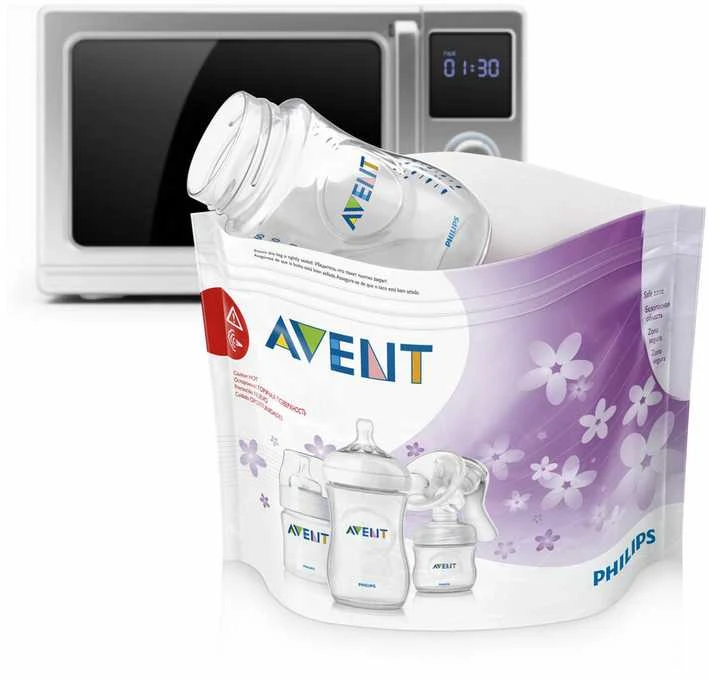 Philips "Avent" mikrobangų krosnelės sterilizatoriaus maišelis 5 vnt