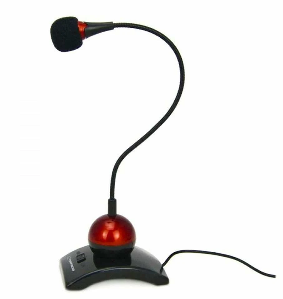 Esperanza EH130 microphone PC microphone Juodas,Raudona