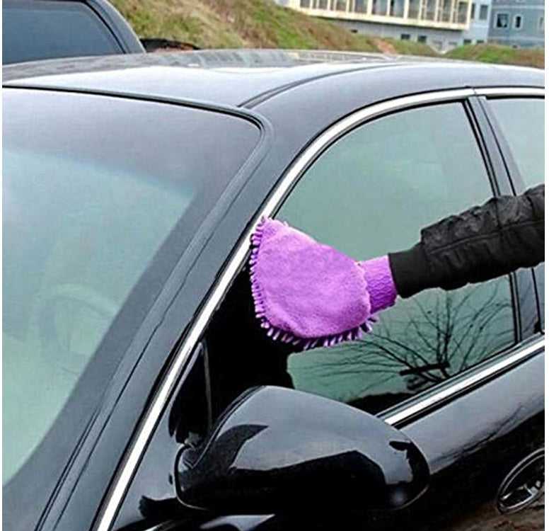 Šluostė automobilio plovimui užmaunama ant rankos 01740_F