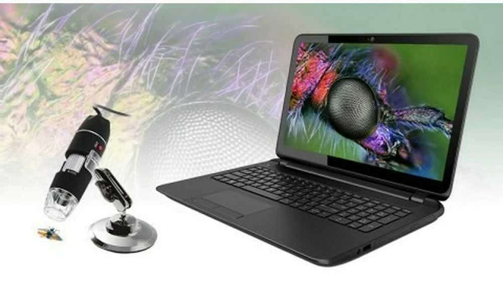 Universalus skaitmeninis Mikroskopas jungiamas prie kompiuterio Media-Tech MICROSCOPE USB 500X MT4096