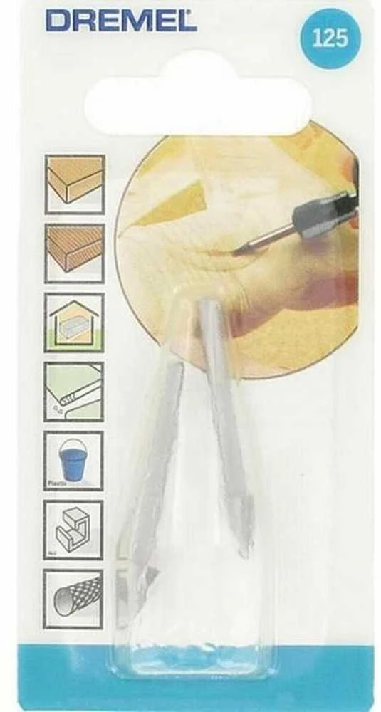 Dremel Bosch 125 HSS freza, D=6,4 mm, 2 vnt.