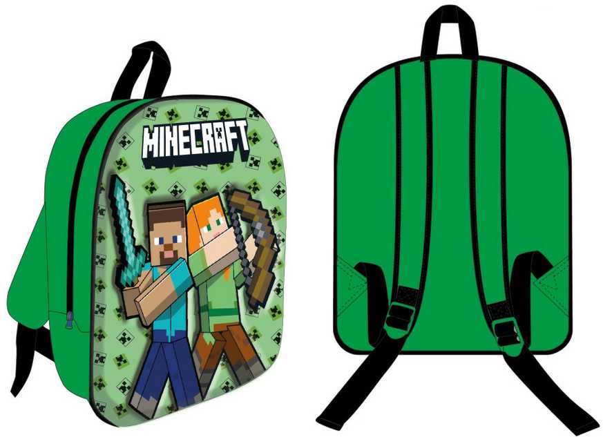 Minecraft ikimokyklinė kuprinė, 30 cm
