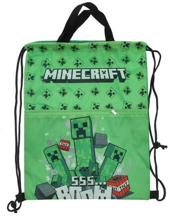 "Minecraft" sportinis krepšys, 40x35 cm
