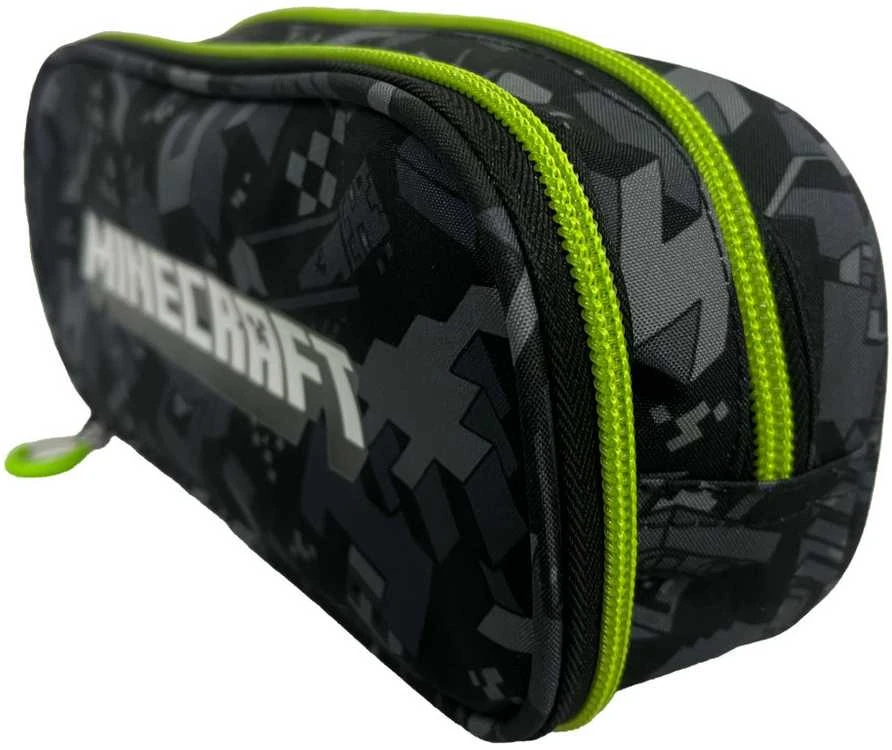 Minecraft Camo Terra pieštukų dėklas su 2 skyriais 23,5 cm