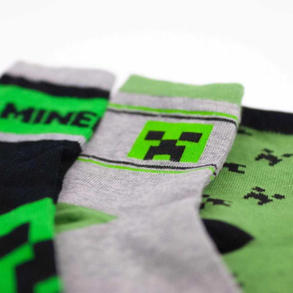 Minecraft Creeper vaikiškos kojinės 31/34