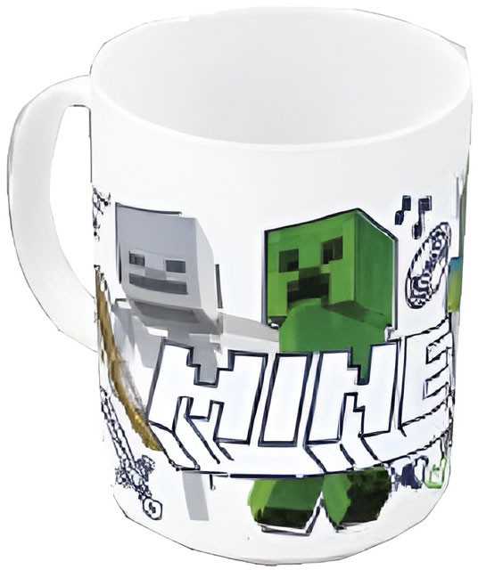 Minecraft porcelianinis puodelis 235 ml