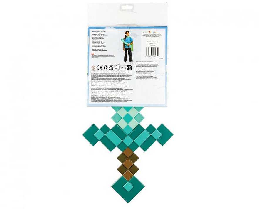 Minecraft kardų ir apsiaustų rinkinys