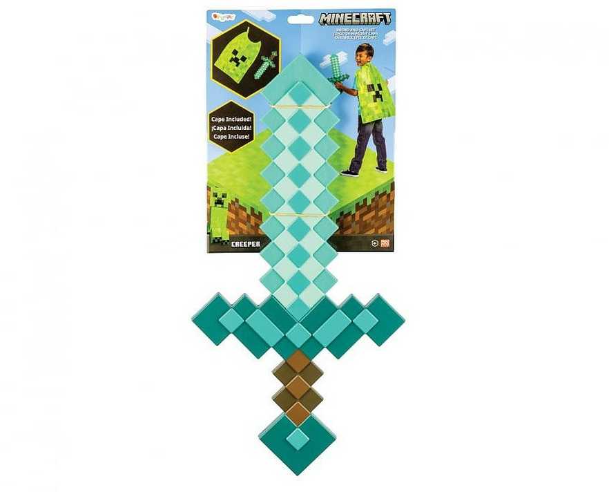 Minecraft kardų ir apsiaustų rinkinys