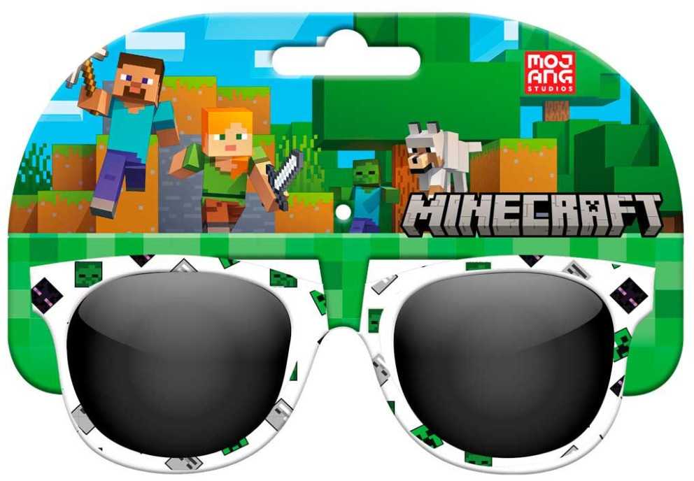 Minecraft pilki akiniai nuo saulės