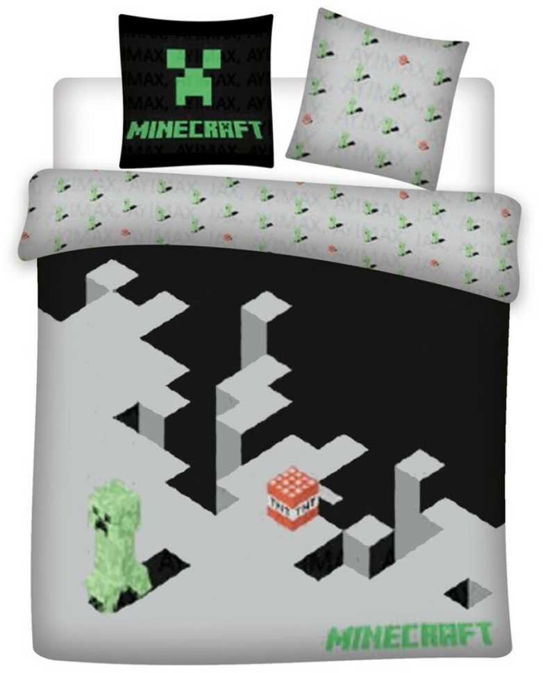 Mojang Studios Minecraft policotton duvet cover bed 135cm