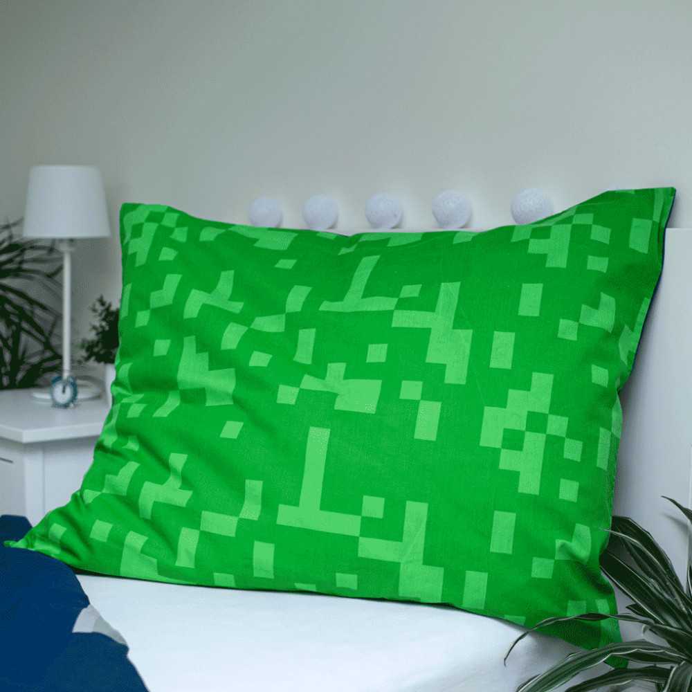 Minecraft Ssleep Tight patalynės komplektas 140–200 cm, 70–90 cm