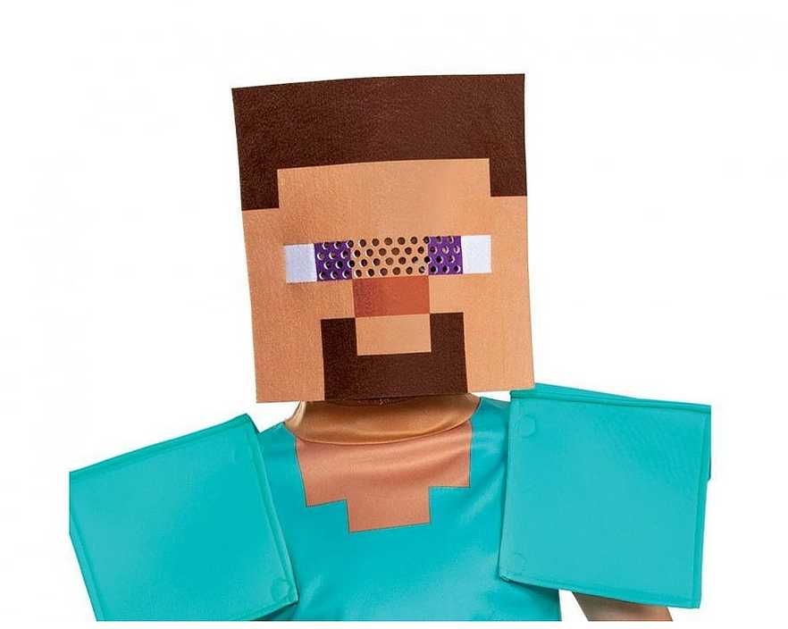 Suknelė Minecraft Steve Essential kostiumas 5-6 metai