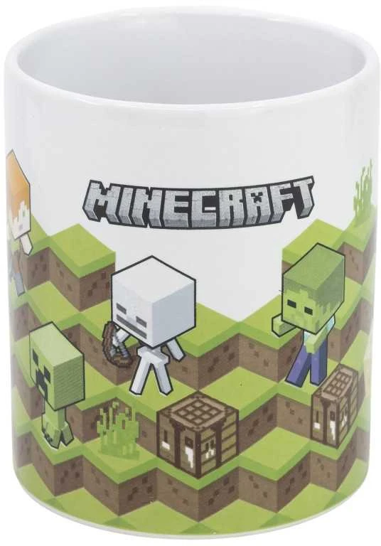 „Minecraft TNT Boom“ porcelianinis puodelis 325 ml (11 uncijų) dovanų dėžutėje