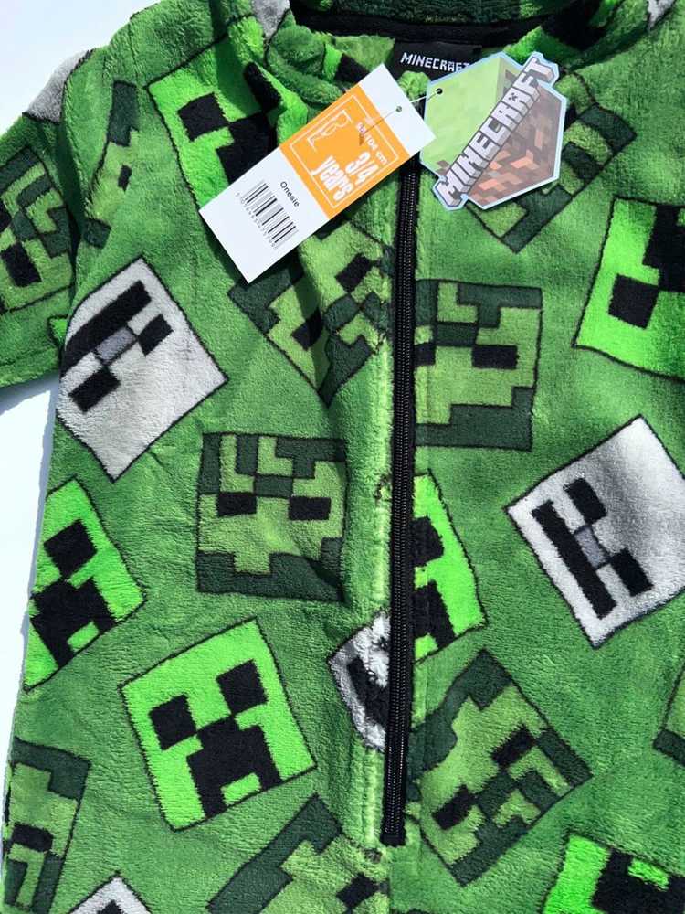 Minecraft vaikiška ilga pižama, kombinezonas 9/10 metų