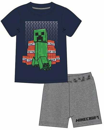 „Minecraft“ vaikiška trumpa pižama 12 metų