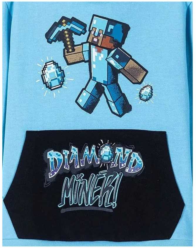 Minecraft vaikiškas megztinis 6 metams