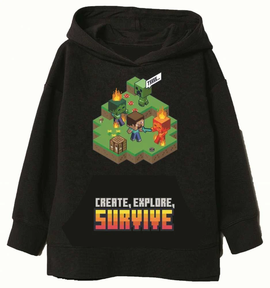 Minecraft vaikiškas megztinis 8 metų vaikams