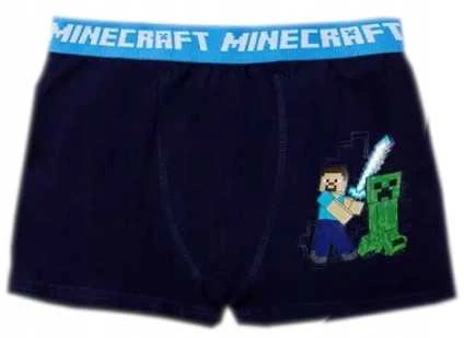 „Minecraft“ vaikiški bokseršortai, 2 vnt. pakuotėje, 9 metai