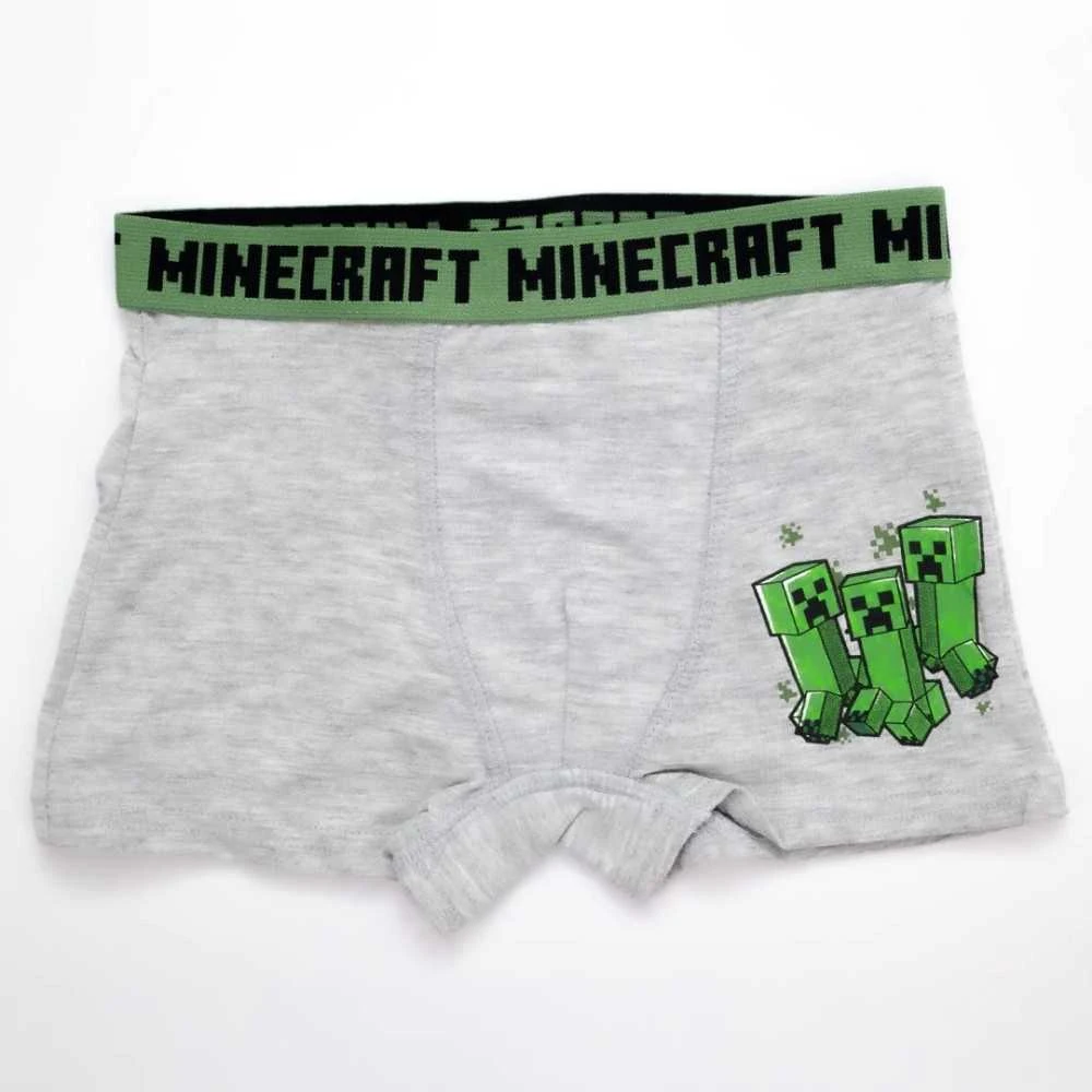 „Minecraft“ vaikiški boksininkų šortai, 2 vnt. pakuotėje, 9 metai