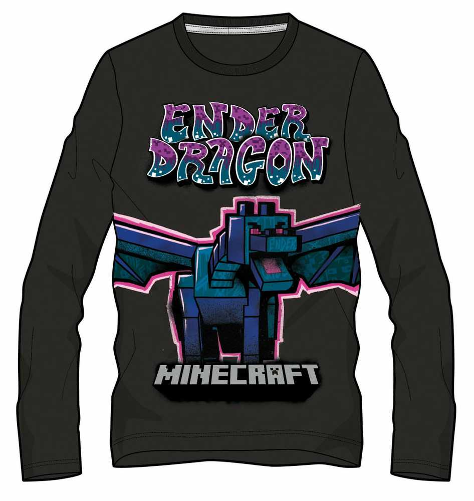 Minecraft vaikiški marškinėliai ilgomis rankovėmis