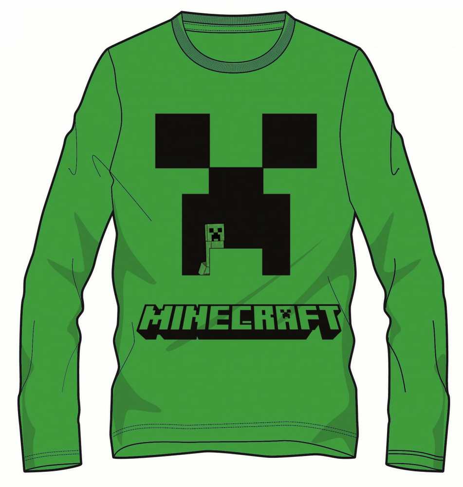 „Minecraft“ vaikiški ilgomis rankovėmis marškinėliai, 12 metų