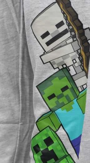 Minecraft vaikiškos ilgos kelnės, sportinės kelnės, 9 metai