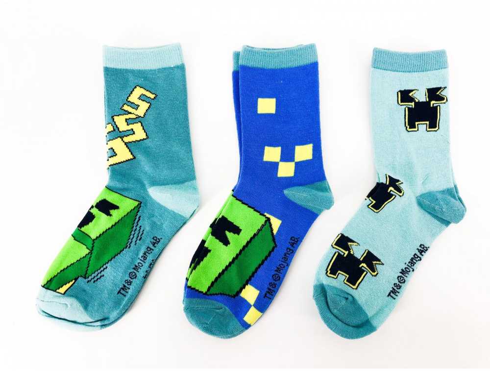 Minecraft vaikiškos kojinės 31/34