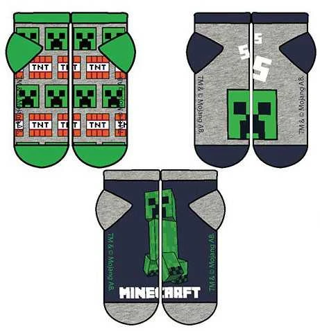 Minecraft vaikiškos nematomos kojinės 27/30