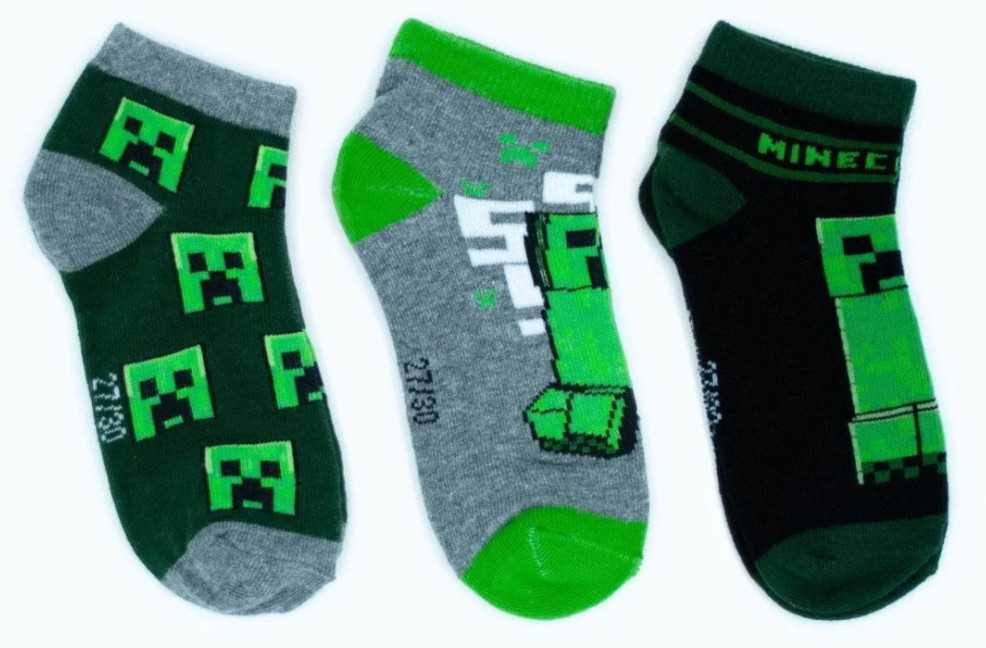 Minecraft vaikiškos nematomos kojinės 35/38