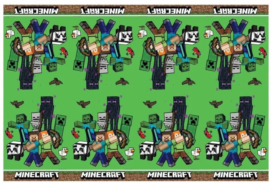 GoDan Minecraft plastikinė staltiesė 120x180cm