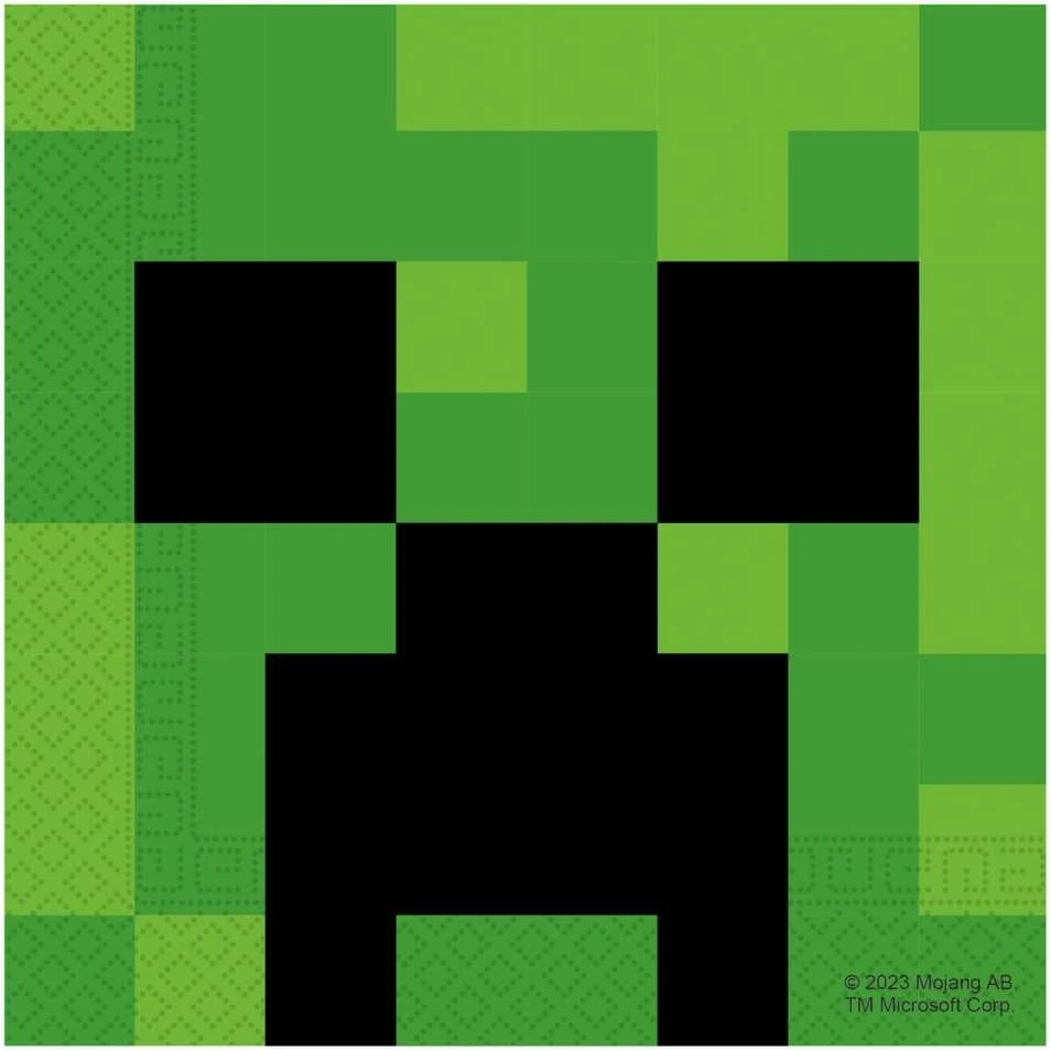 Procos2 Minecraft POPIERINĖS SERVETĖS 33x33 cm 20 vnt